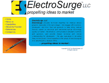 Tablet Screenshot of electrosurgellc.com